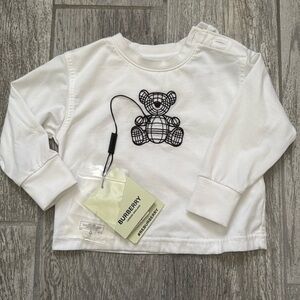 GUC Burberry baby boy long sleeve shirt size 6months